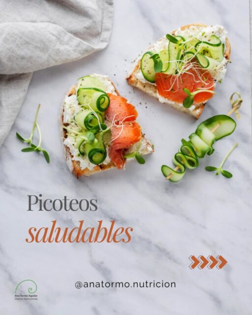 Desliza ⏩️ y descubre ideas para hacer un picoteo rico y saludable 😋 #nutrición #tarragona #picoteo #aperitivo #saludableyrico